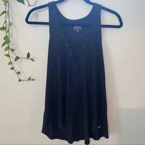 Hollister black tank